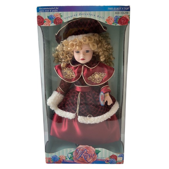 Vintage Genuine Victorian Rose‎ Collection
Porcelain Doll Special Edition 18" - Picture 1 of 9